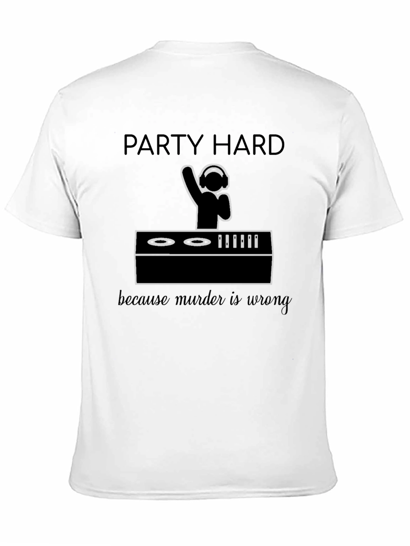 Party Hard DJ Graphic T-Shirt