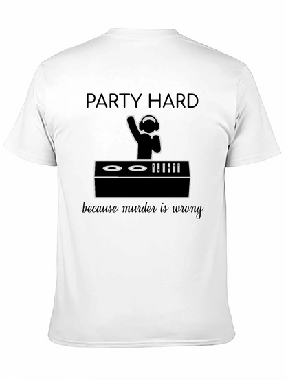 Party Hard DJ Graphic T-Shirt