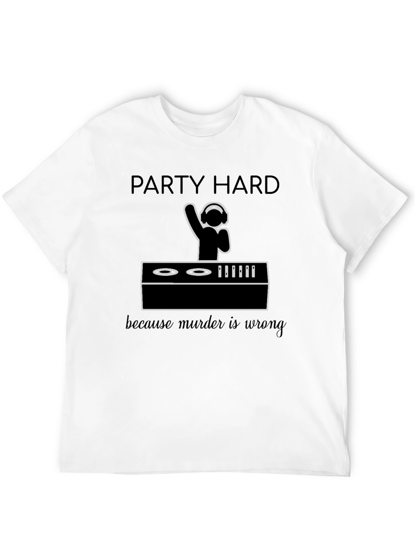 Party Hard DJ Graphic T-Shirt