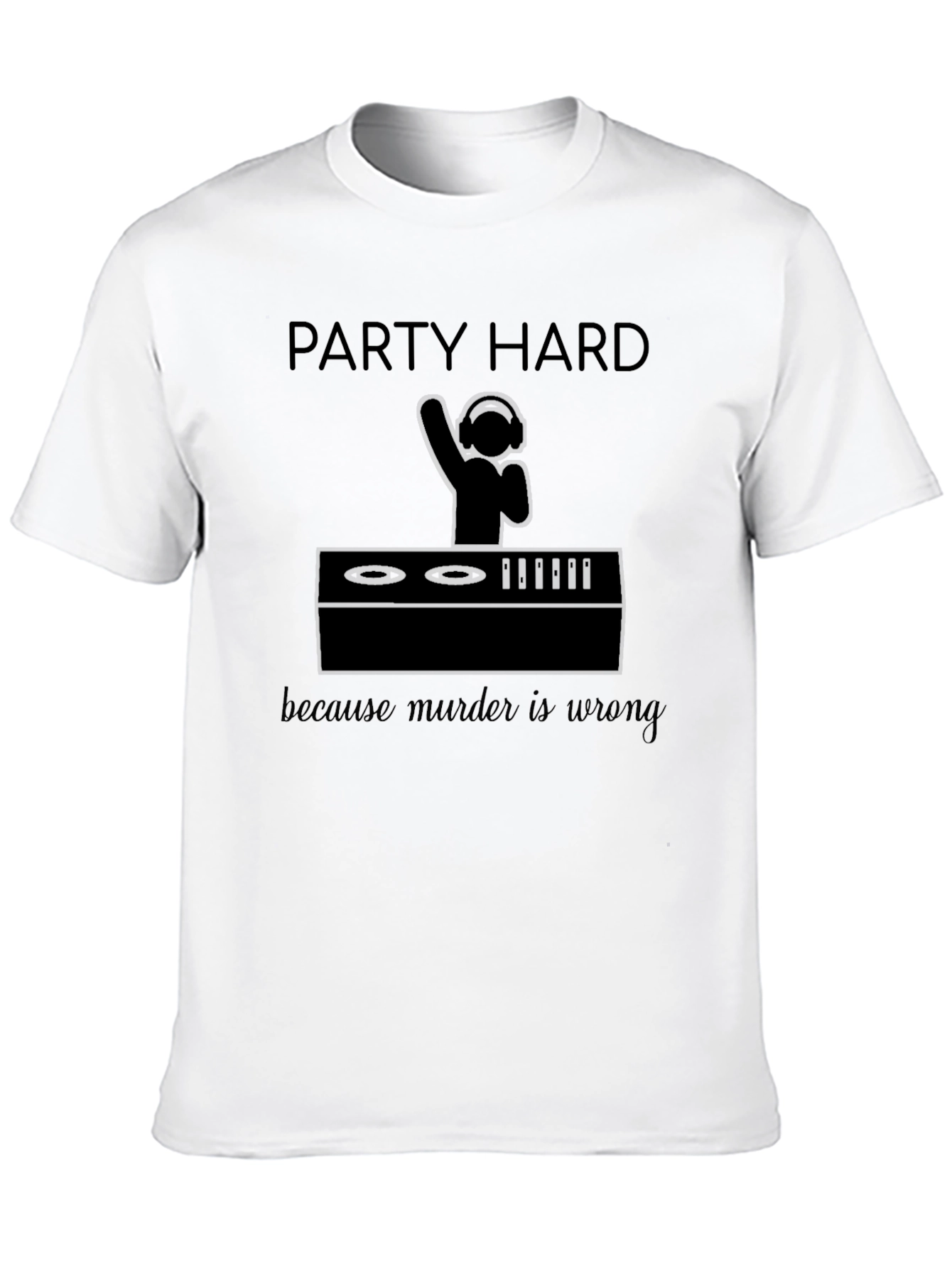 Party Hard DJ Graphic T-Shirt