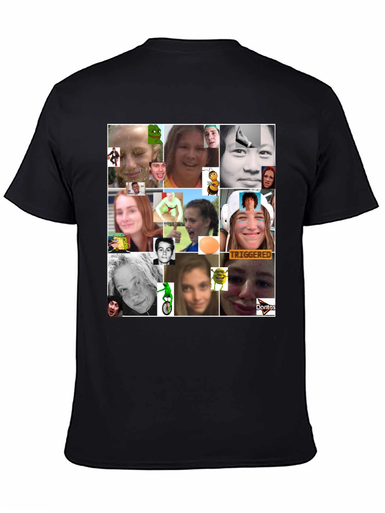 Meme Collage Graphic Tee