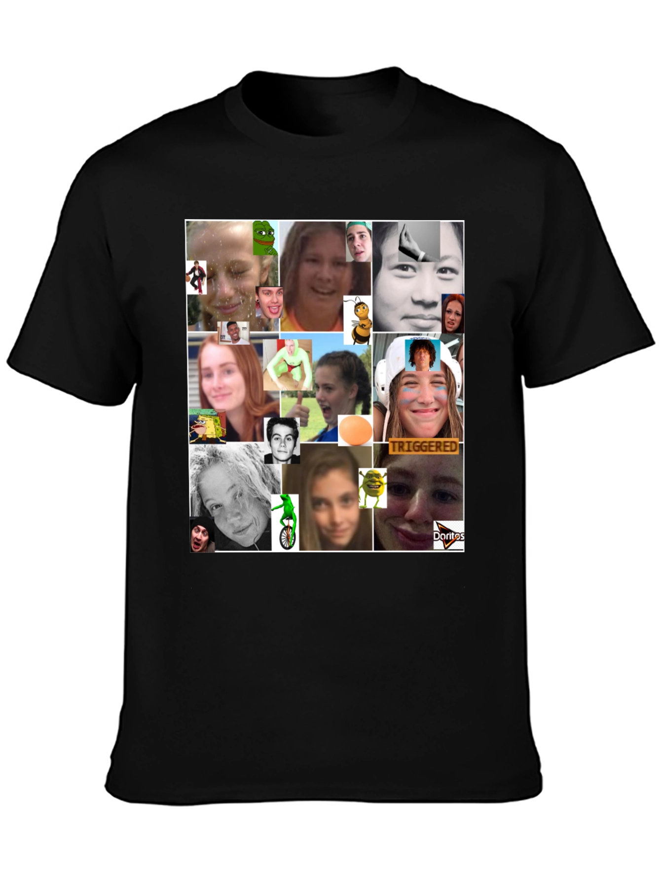 Meme Collage Graphic Tee