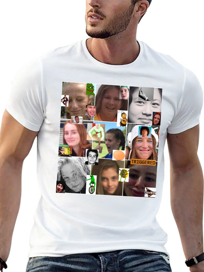 Meme Collage Graphic Tee
