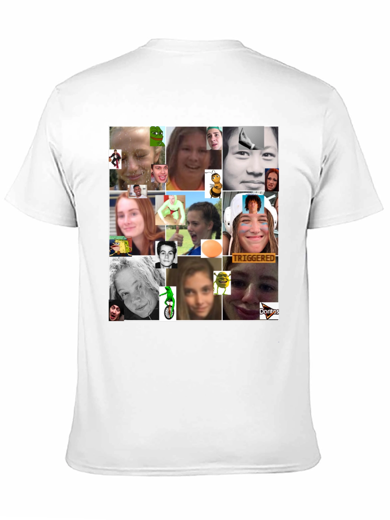 Meme Collage Graphic Tee