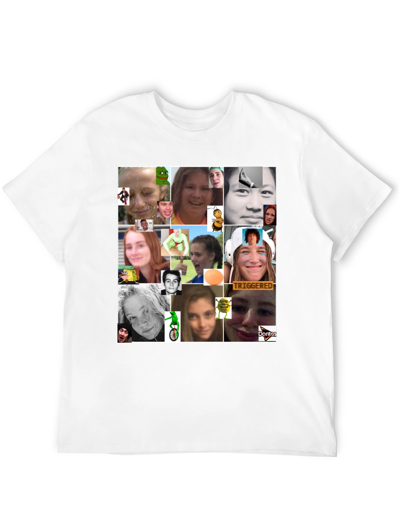 Meme Collage Graphic Tee