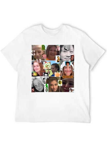 Meme Collage Graphic Tee