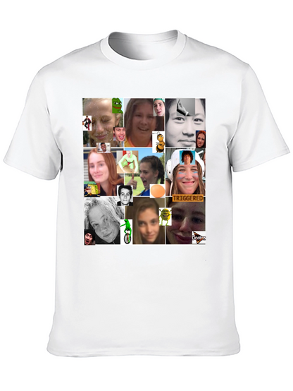 Meme Collage Graphic Tee