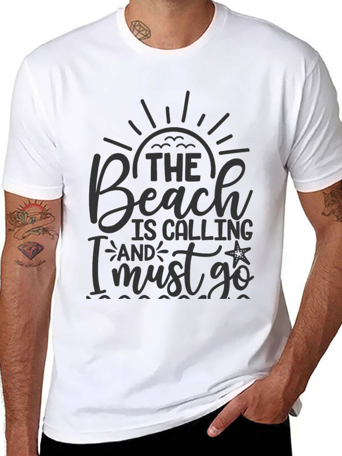 The Beach is Calling T-Shirt - Summer Vacation Tee
