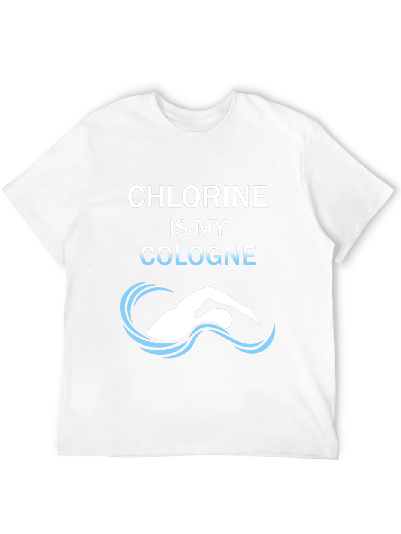 Chlorine Cologne T-Shirt - Swimmers Tee