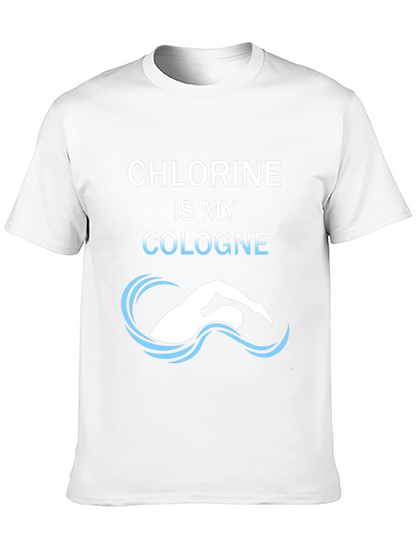 Chlorine Cologne T-Shirt - Swimmers Tee