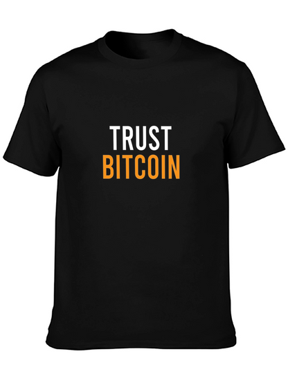 Trust Bitcoin Black T-Shirt