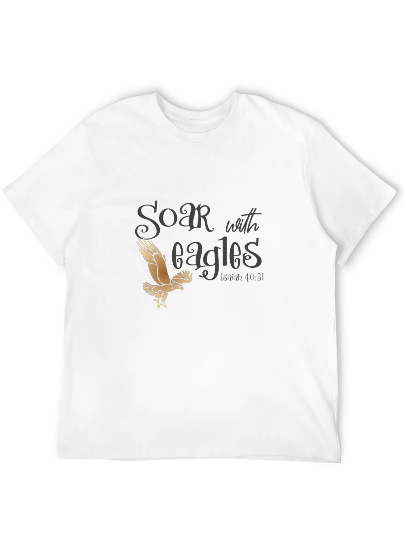 Soar With Eagles Graphic T-Shirt - Isaiah 40:31