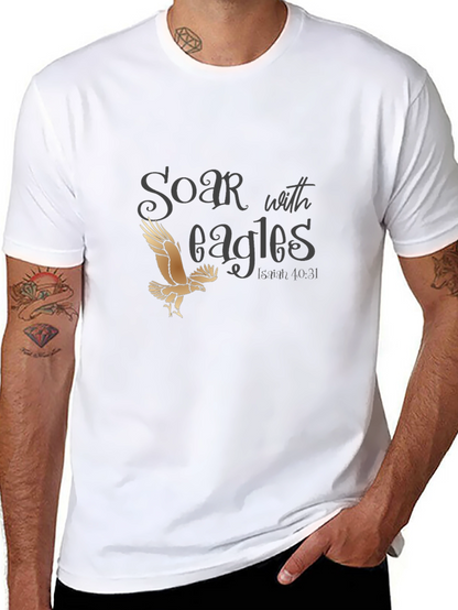 Soar With Eagles Graphic T-Shirt - Isaiah 40:31