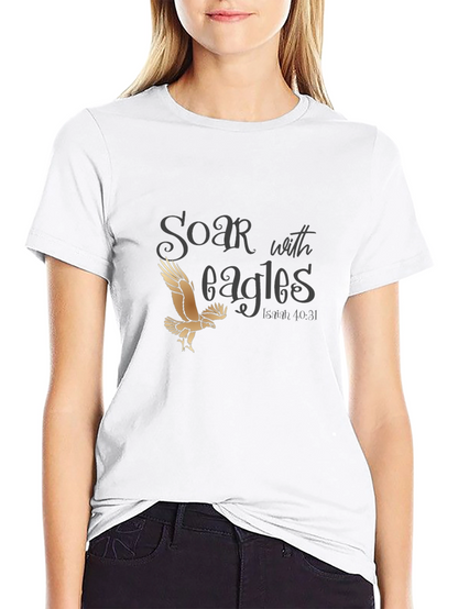 Soar With Eagles Graphic T-Shirt - Isaiah 40:31