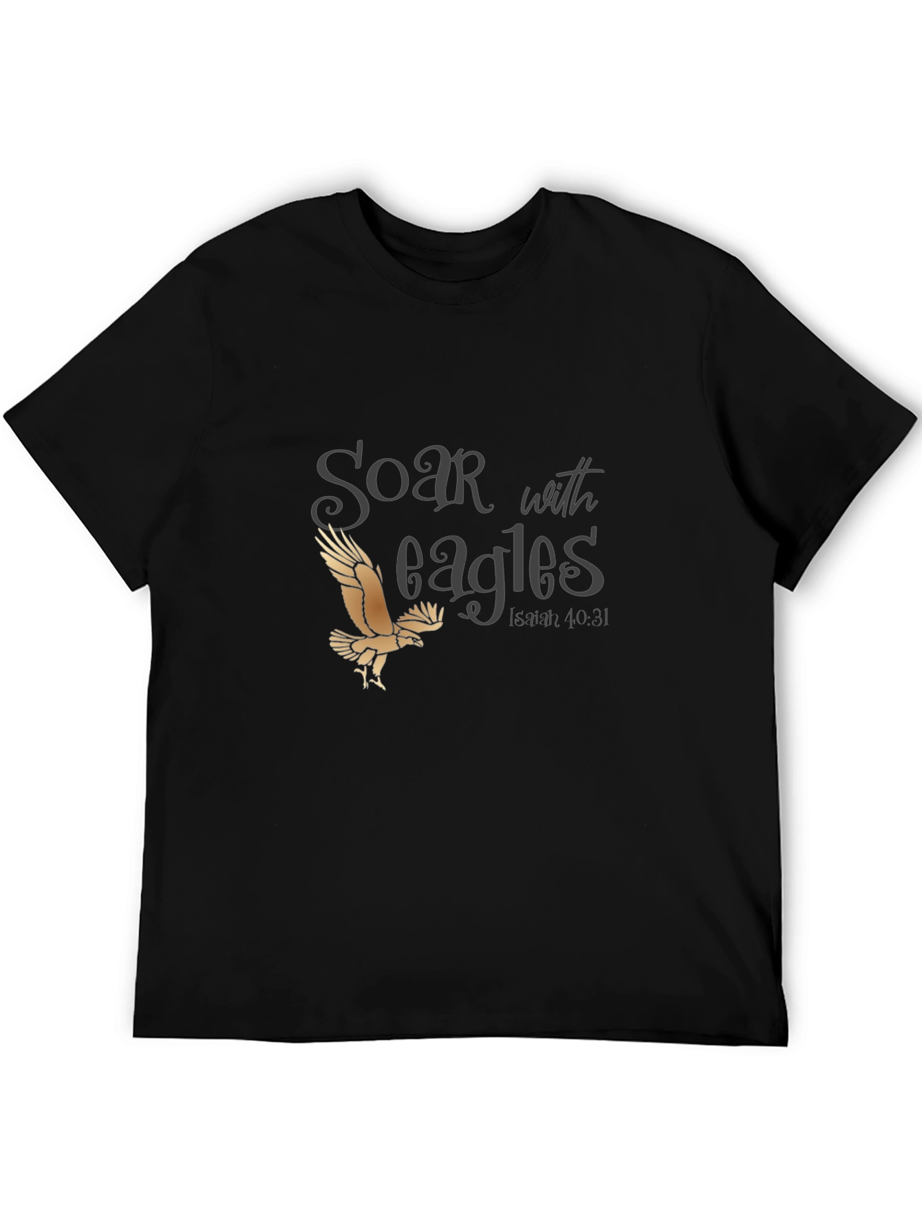 Soar With Eagles Graphic T-Shirt - Isaiah 40:31