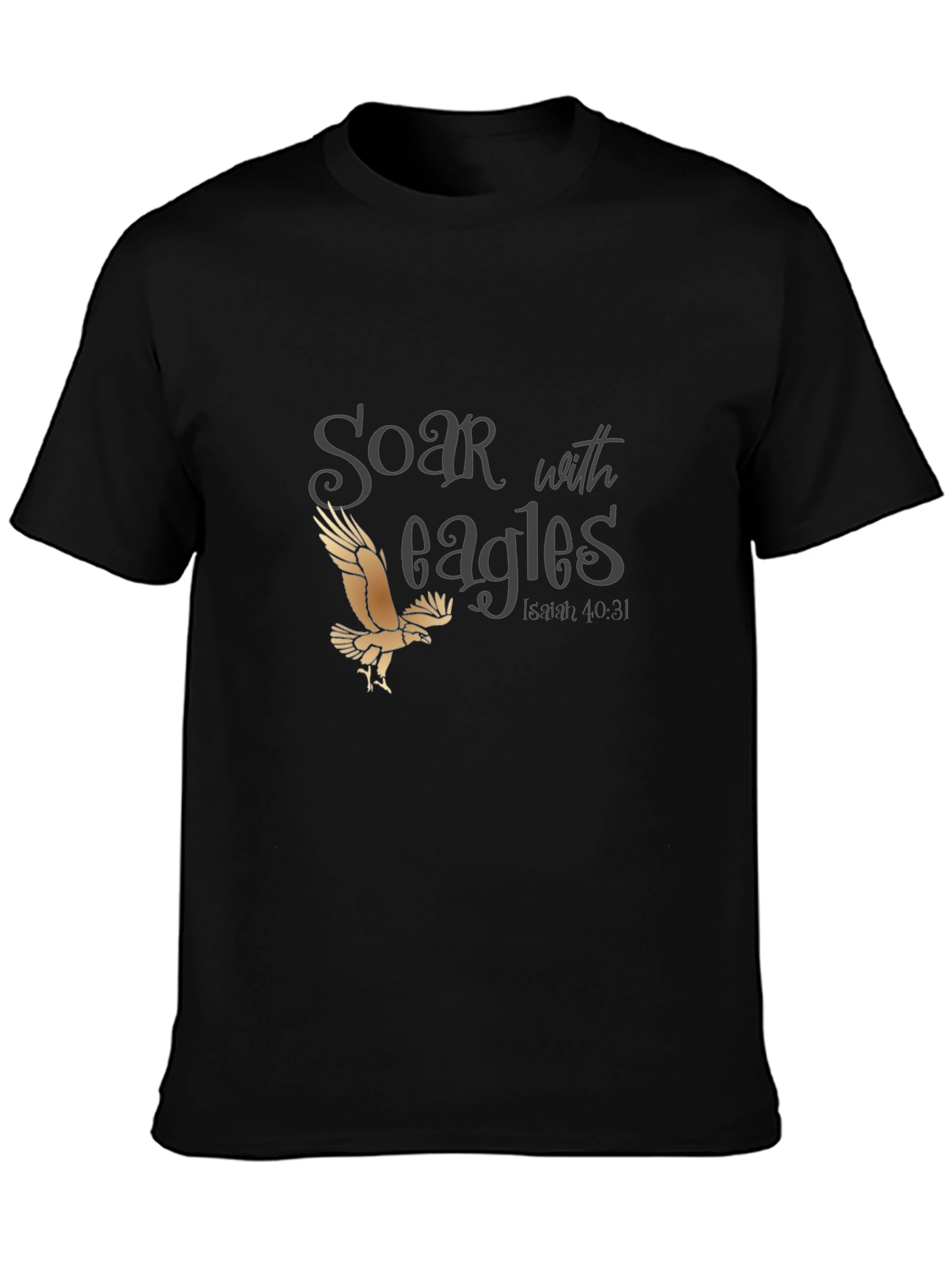 Soar With Eagles Graphic T-Shirt - Isaiah 40:31