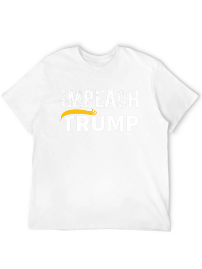 Impeach Trump Political Statement T-Shirt