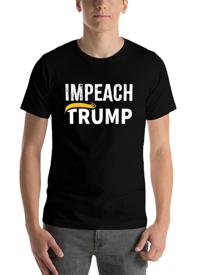 Impeach Trump Political Statement T-Shirt
