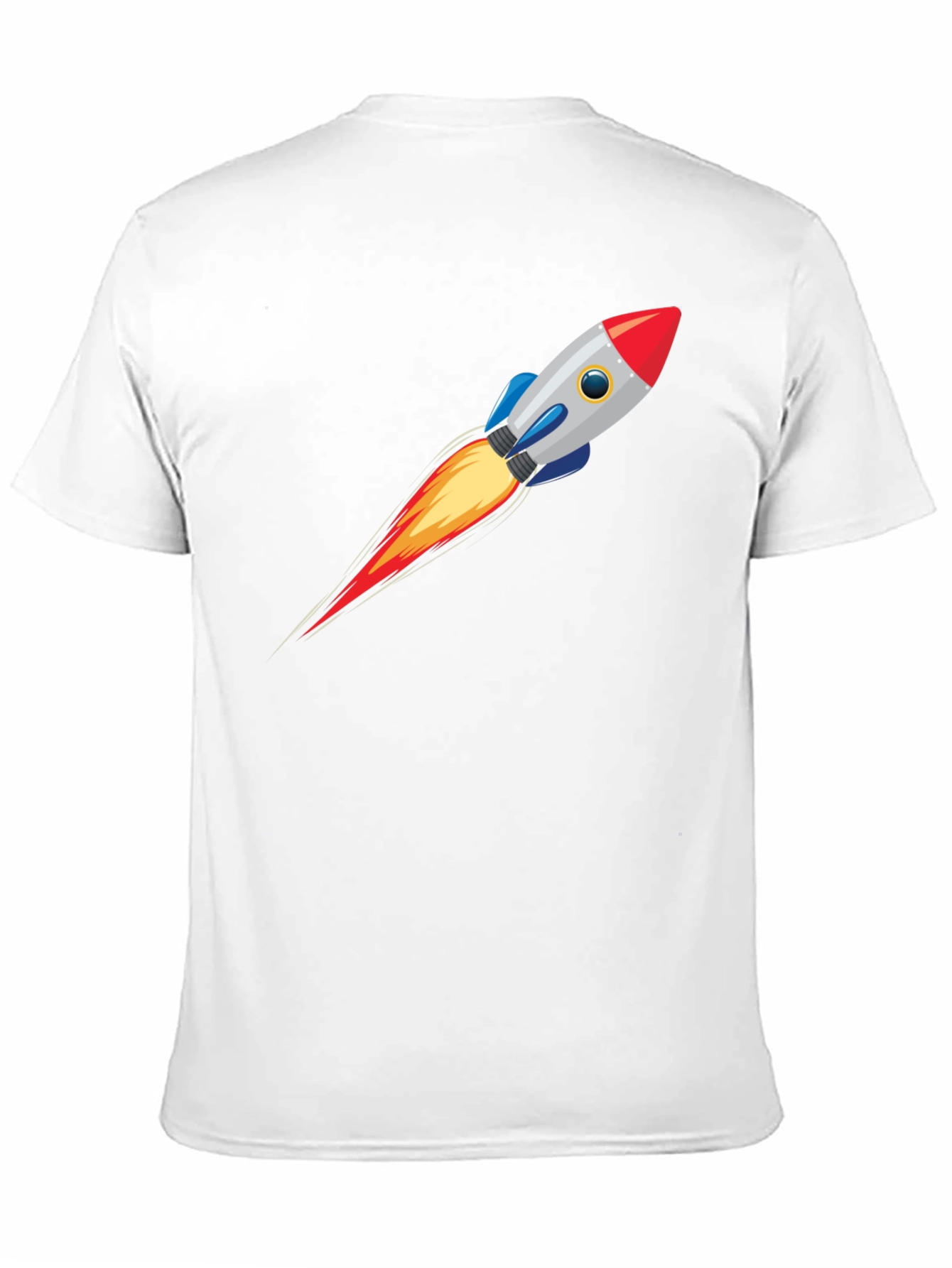 Rocket Launch Graphic Tee - Mens Black T-Shirt