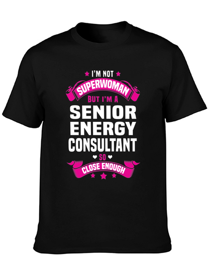 Senior Energy Consultant T-Shirt Funny Gift