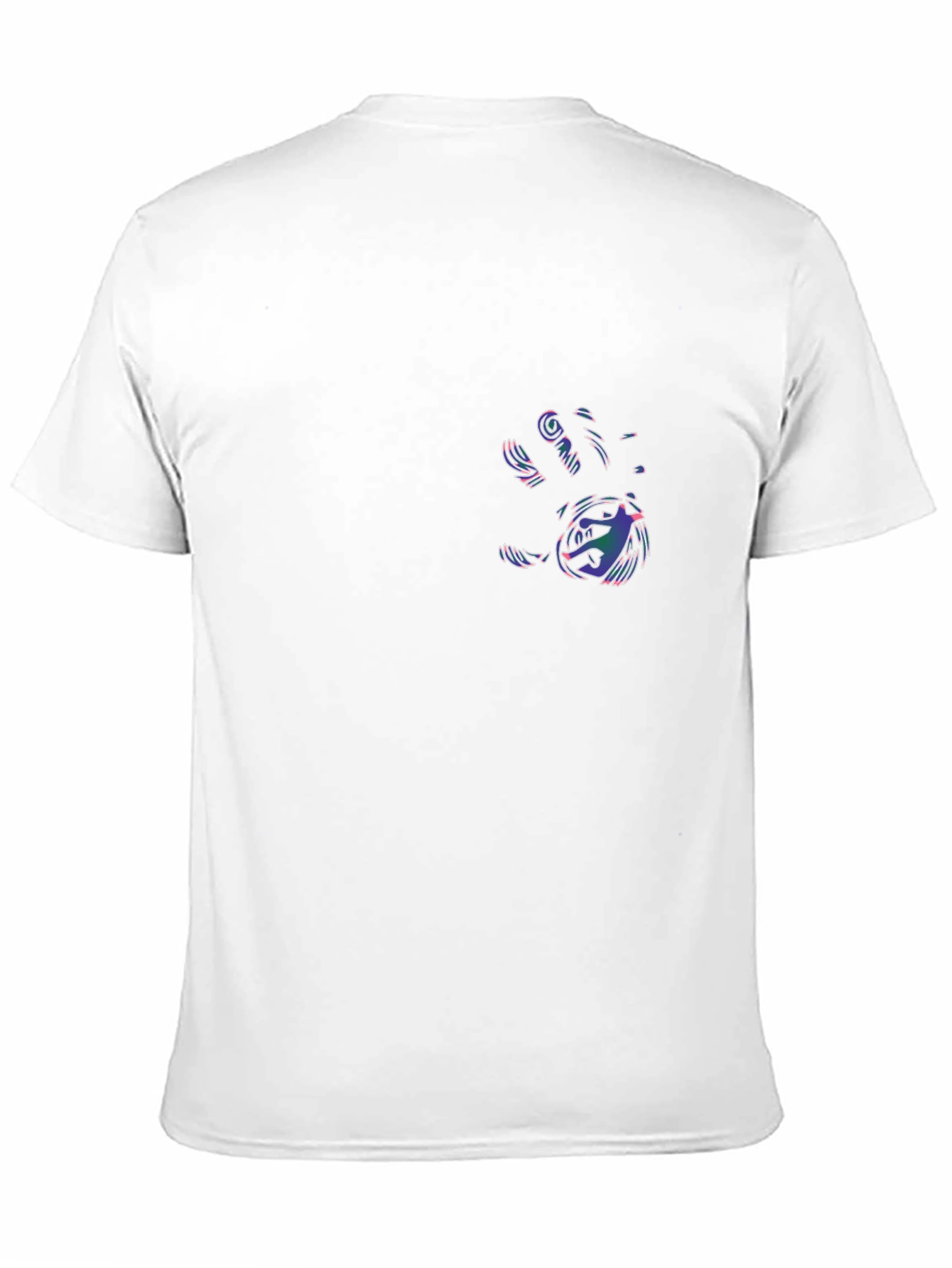 Cool Hand Print Graphic Black T-Shirt