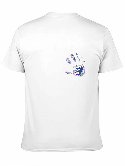 Cool Hand Print Graphic Black T-Shirt