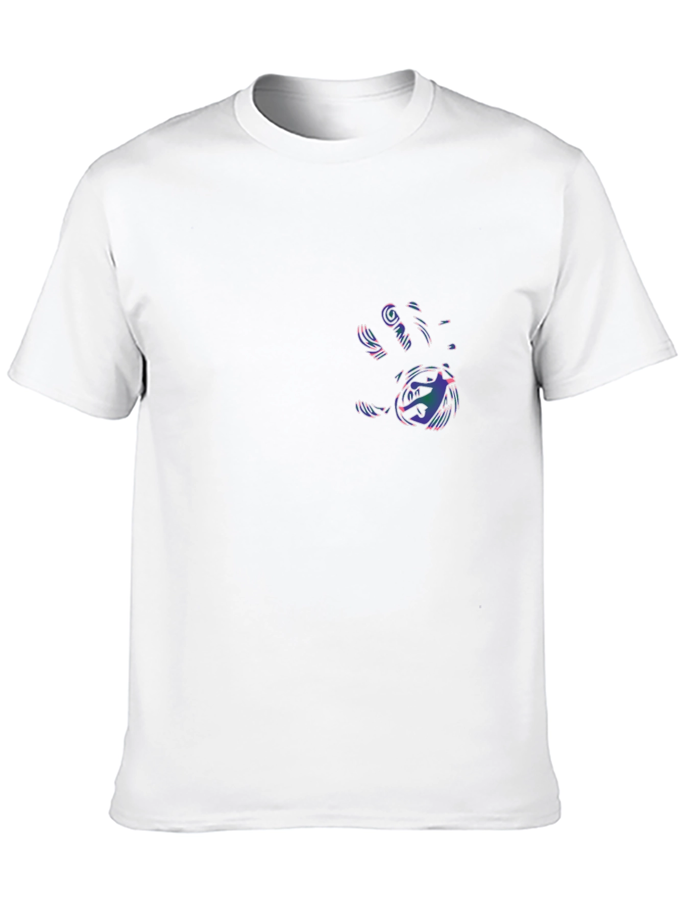 Cool Hand Print Graphic Black T-Shirt