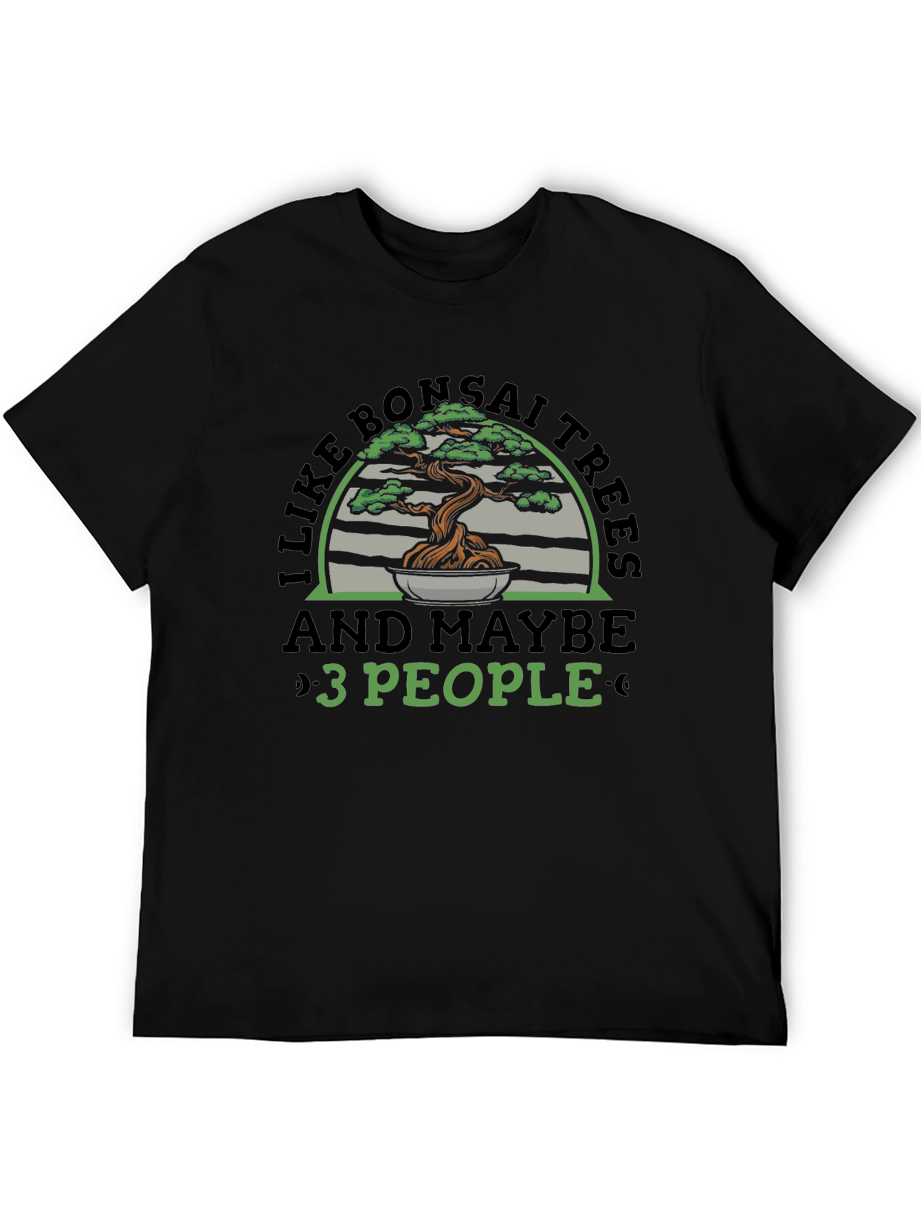 Bonsai Trees & 3 People Graphic Tee