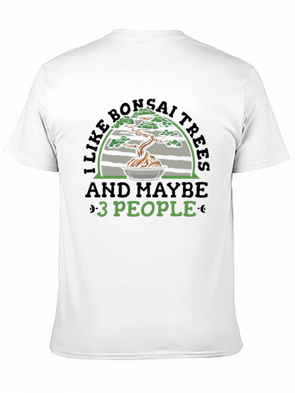 Bonsai Trees & 3 People Graphic Tee