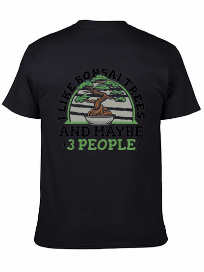 Bonsai Trees & 3 People Graphic Tee