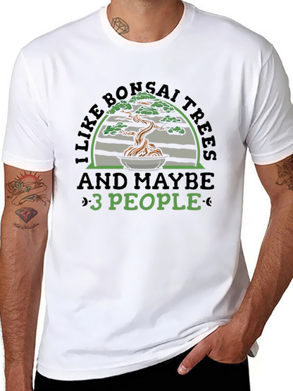 Bonsai Trees & 3 People Graphic Tee