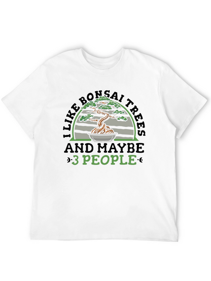 Bonsai Trees & 3 People Graphic Tee
