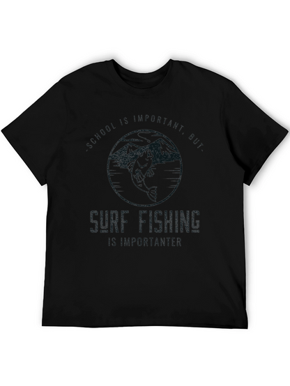 Shore Fishing Apparel T-Shirt - Black