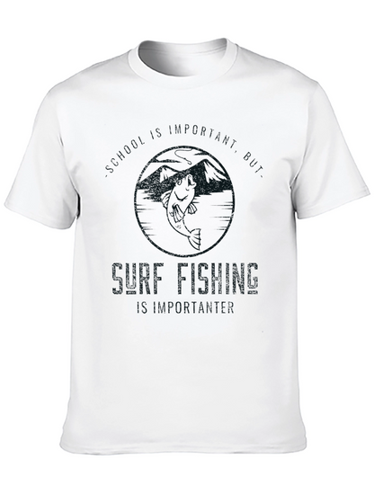 Shore Fishing Apparel T-Shirt - Black