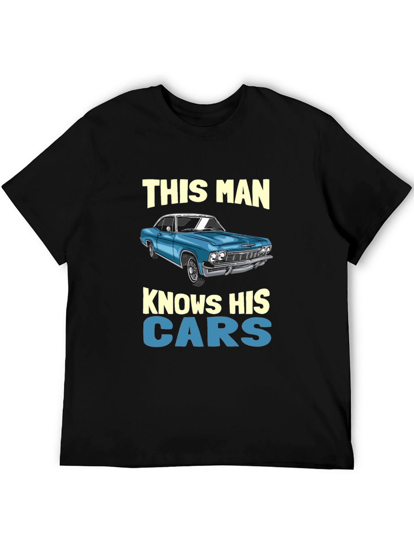 Knows His Cars Graphic T-Shirt