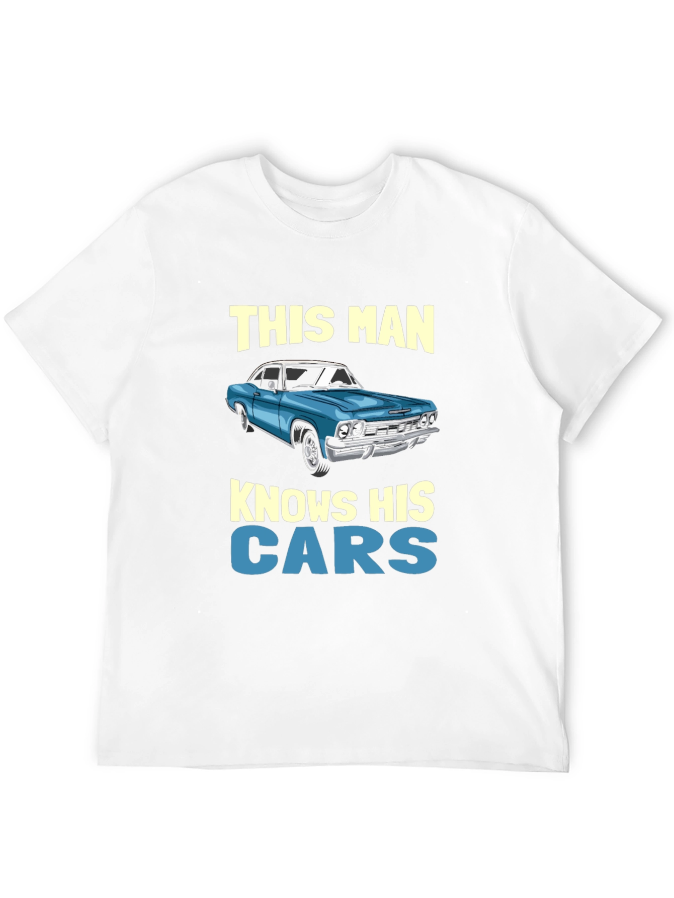 Knows His Cars Graphic T-Shirt