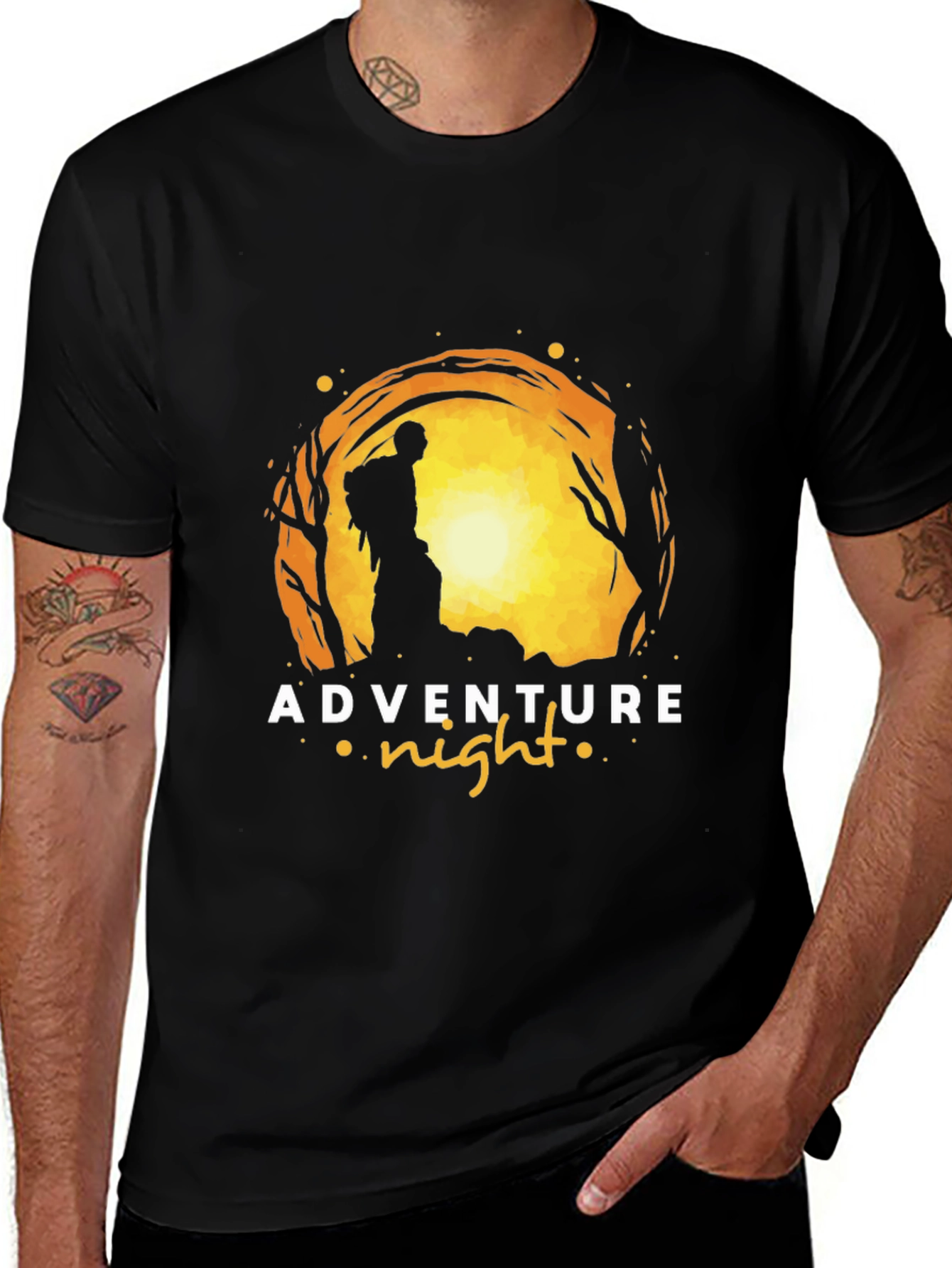 Adventure Night Graphic T-Shirt
