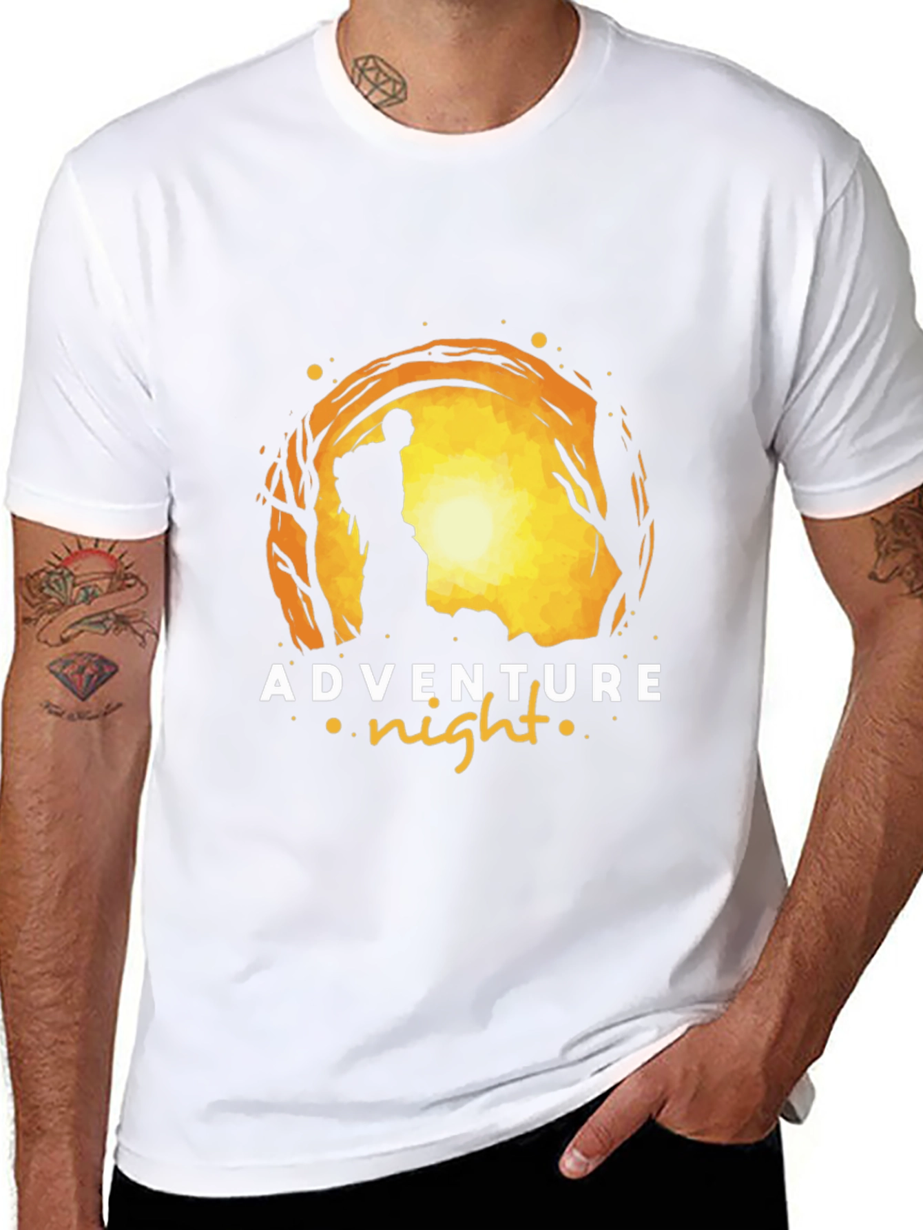 Adventure Night Graphic T-Shirt