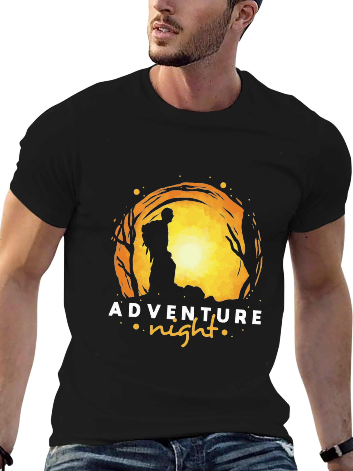 Adventure Night Graphic T-Shirt