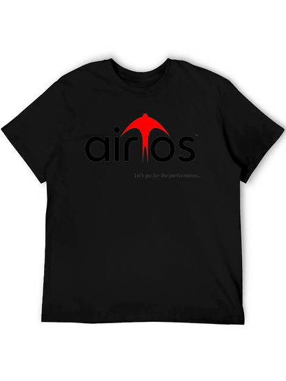 Airos Performance Black T-Shirt