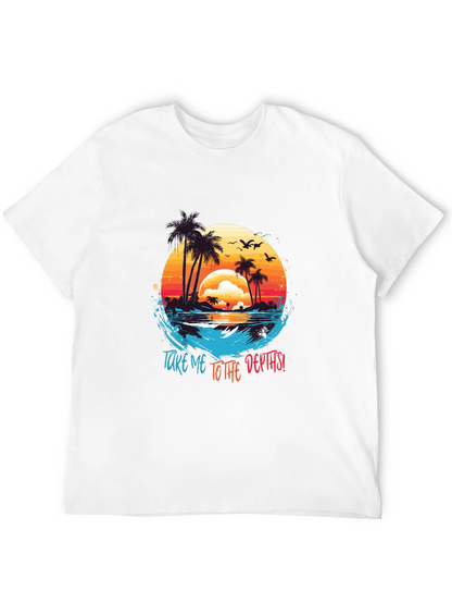 Tropical Island T-Shirt: Take Me To The Depths!