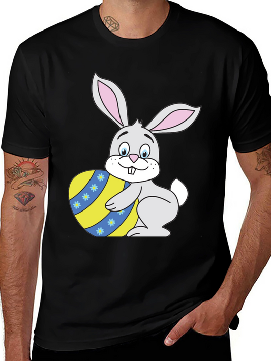 Easter Bunny with Egg T-Shirt - Festive Apparel