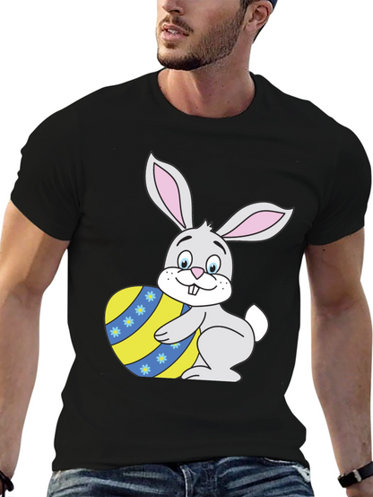 Easter Bunny with Egg T-Shirt - Festive Apparel
