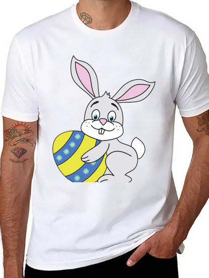 Easter Bunny with Egg T-Shirt - Festive Apparel