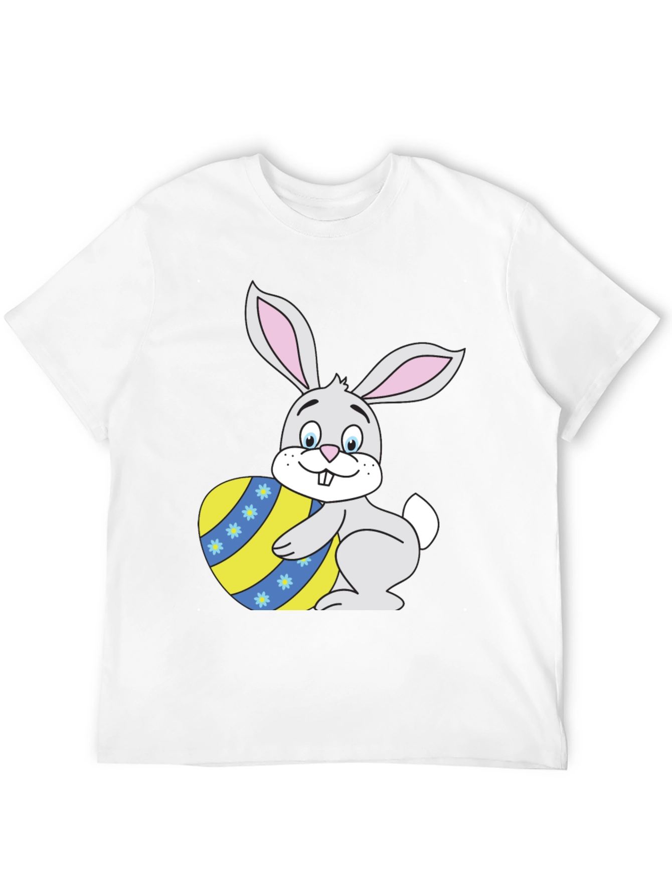 Easter Bunny with Egg T-Shirt - Festive Apparel