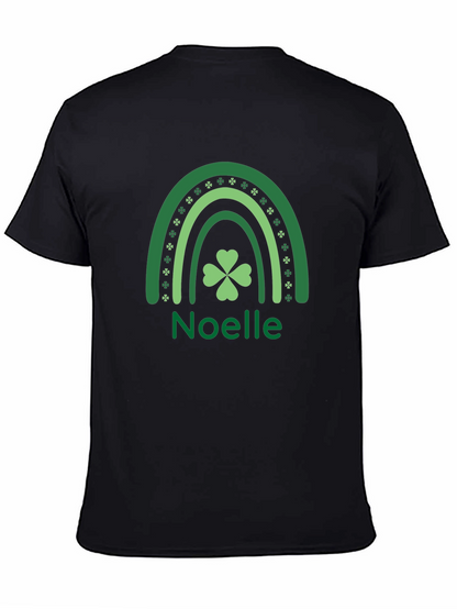 St. Patricks Day Rainbow Clover Tee