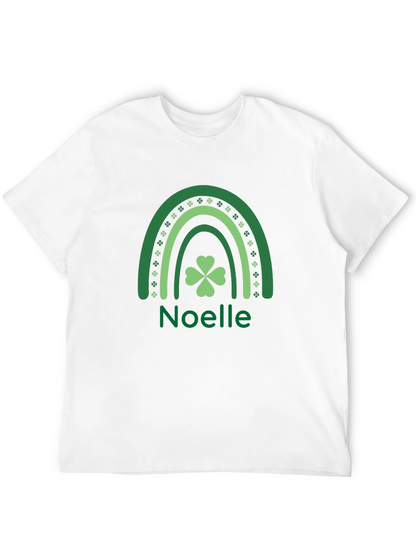 St. Patricks Day Rainbow Clover Tee
