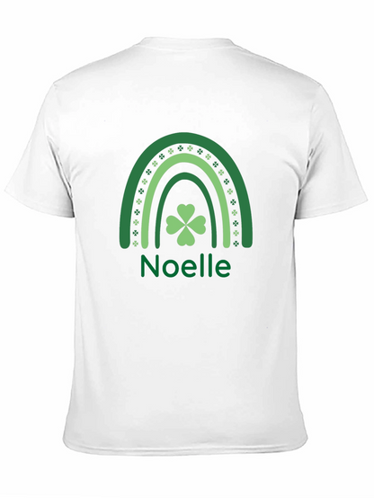 St. Patricks Day Rainbow Clover Tee
