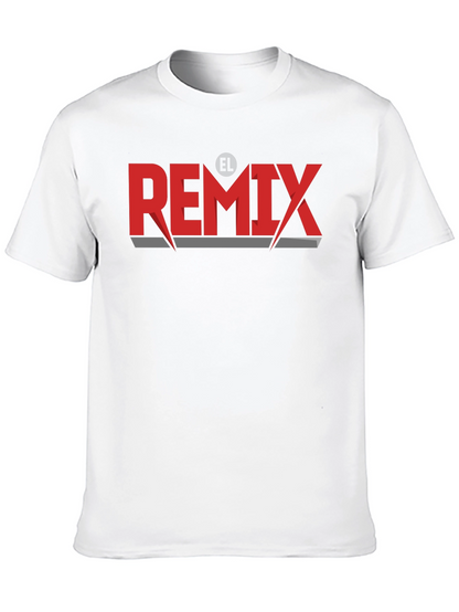 El Remix Graphic Tee - Stylish Black T-Shirt