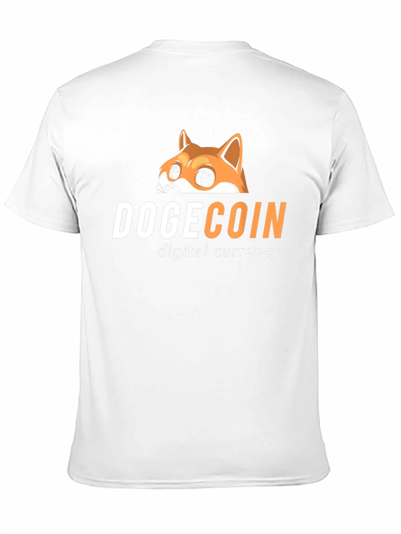 Dogecoin Digital Currency Graphic Tee - Black
